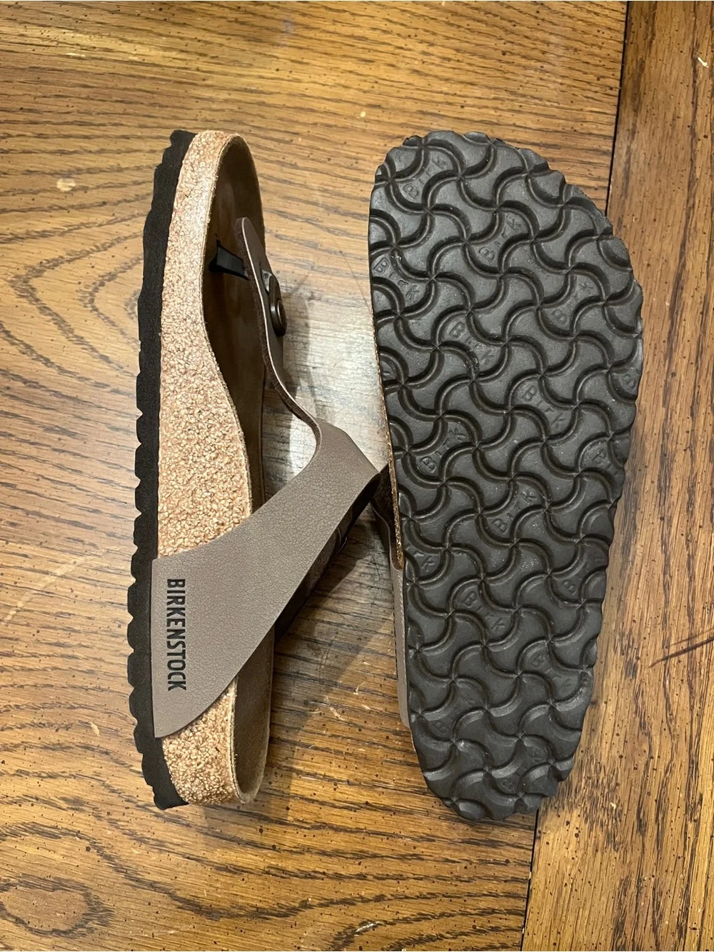 Birkenstock Brown Gizeh Thong Sandals, size 39 - Picture 9 of 10